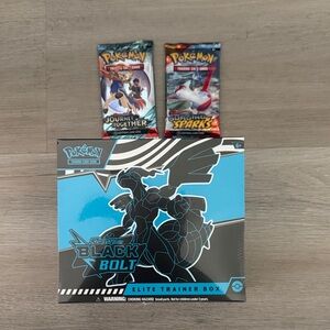 Black & Bolt Elite Trainer Box with Blue Accents